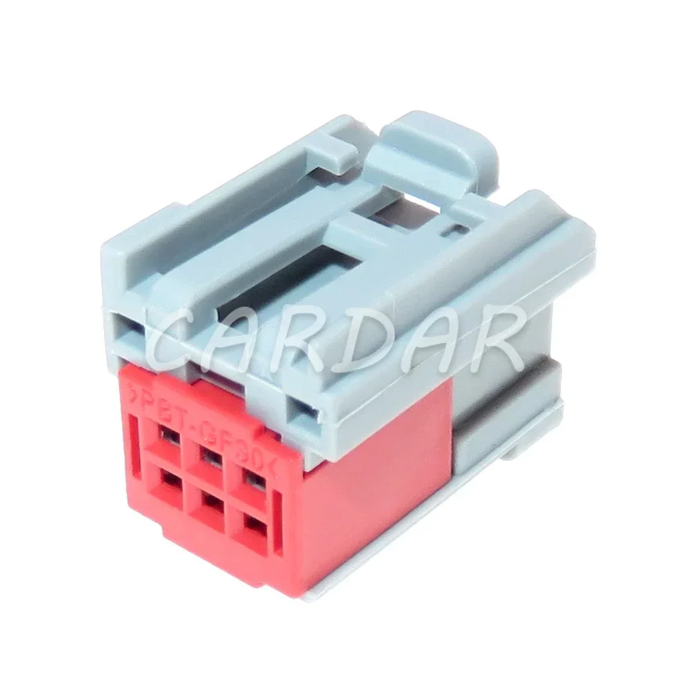 

1 комплект, 6-контактный 1,2-серия 1-1411325-2, автомобильный разъем переменного тока в сборе, серый электрический провод, кабель, пластиковый корпус, розетка для автомобиля