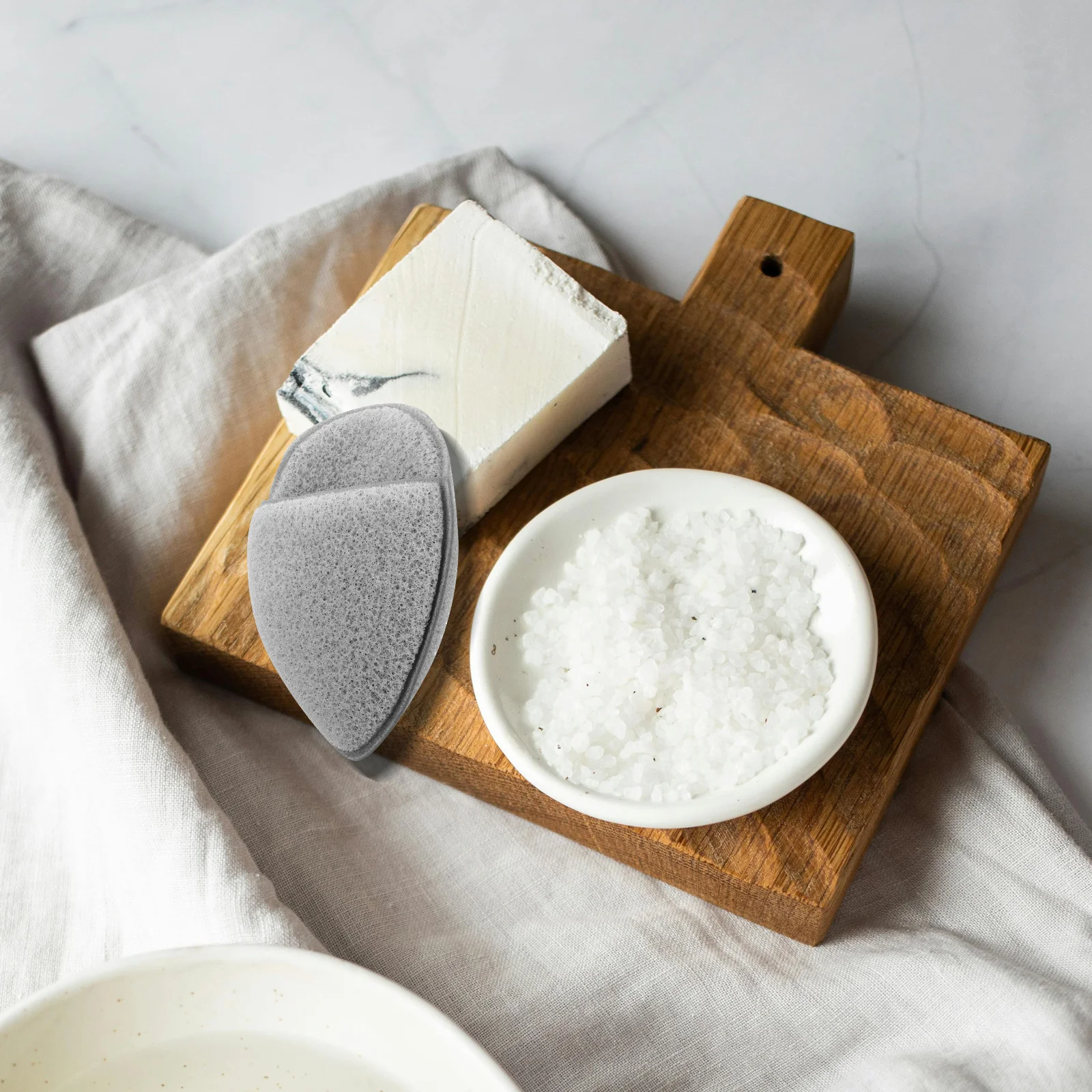 ฟองน้ำล้างหน้า โพลียูรีเทนดูดซับน้ำ ฟองน้ำทำความสะอาดผิวหน้า แผ่นขัดผิวหน้า ฟองน้ำขัดหน้า