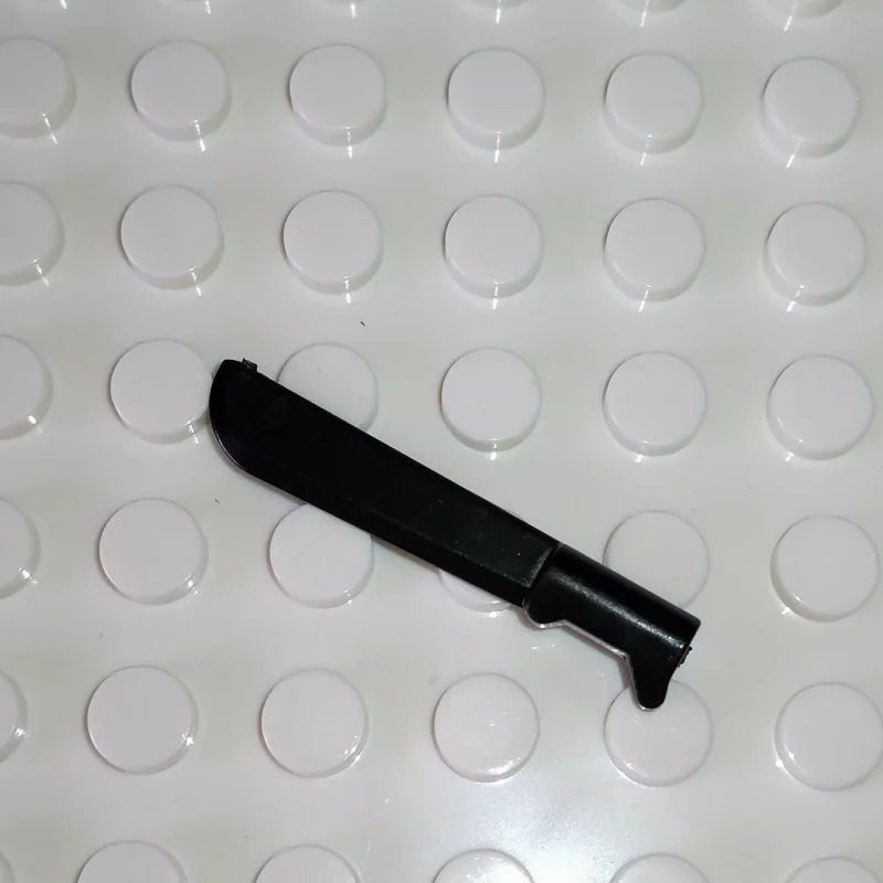 Ensemble de figurines militaires, 5 pièces, armes froides, couteau, faucille, hache, soldat, bloc de construction de l'armée MOC, briques, pièces de jouets