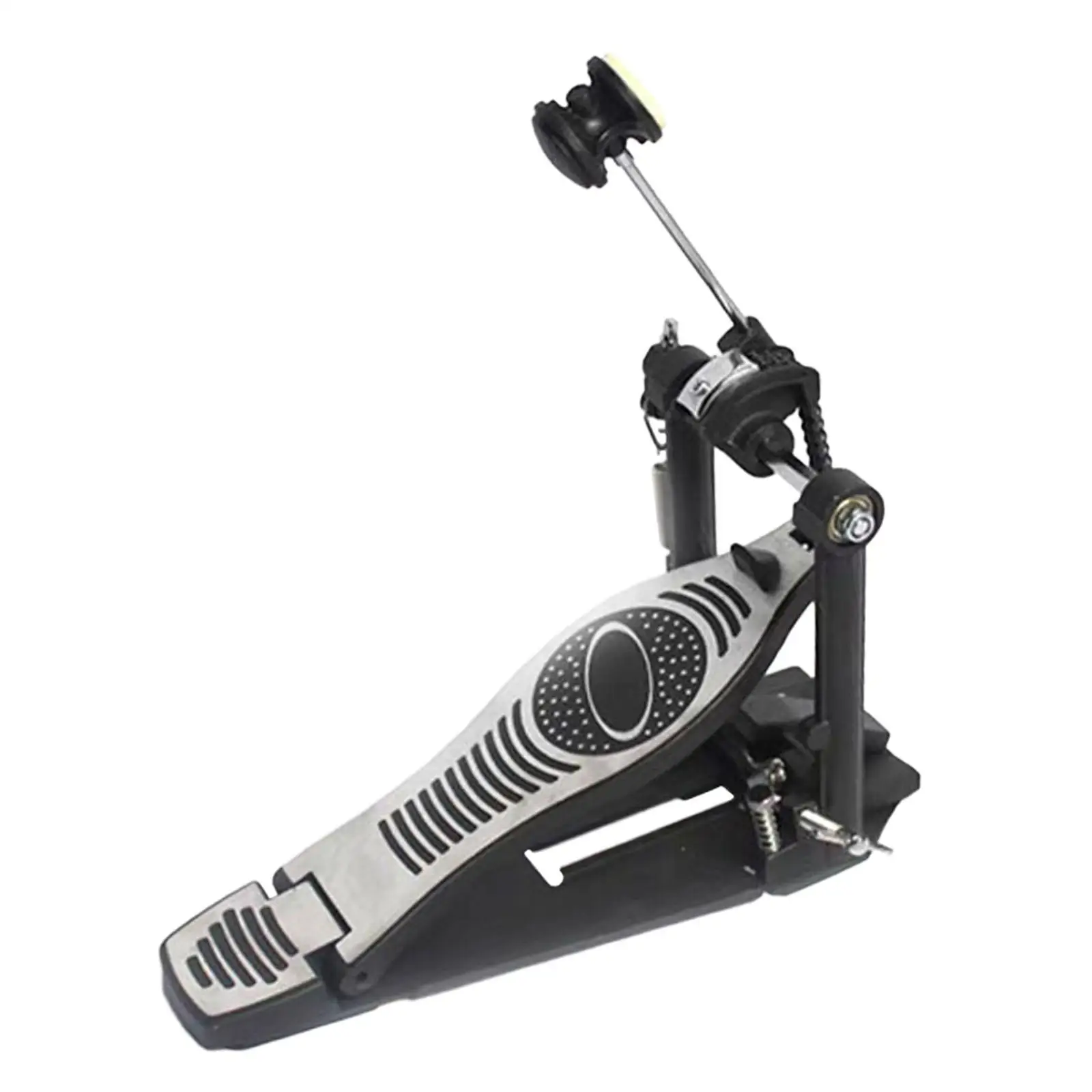 

Bass Drum Pedal Heavy Duty Professional Fully Adjustable for Electronic Drums Single Bass Drum Pedal Drum Practice Replacement