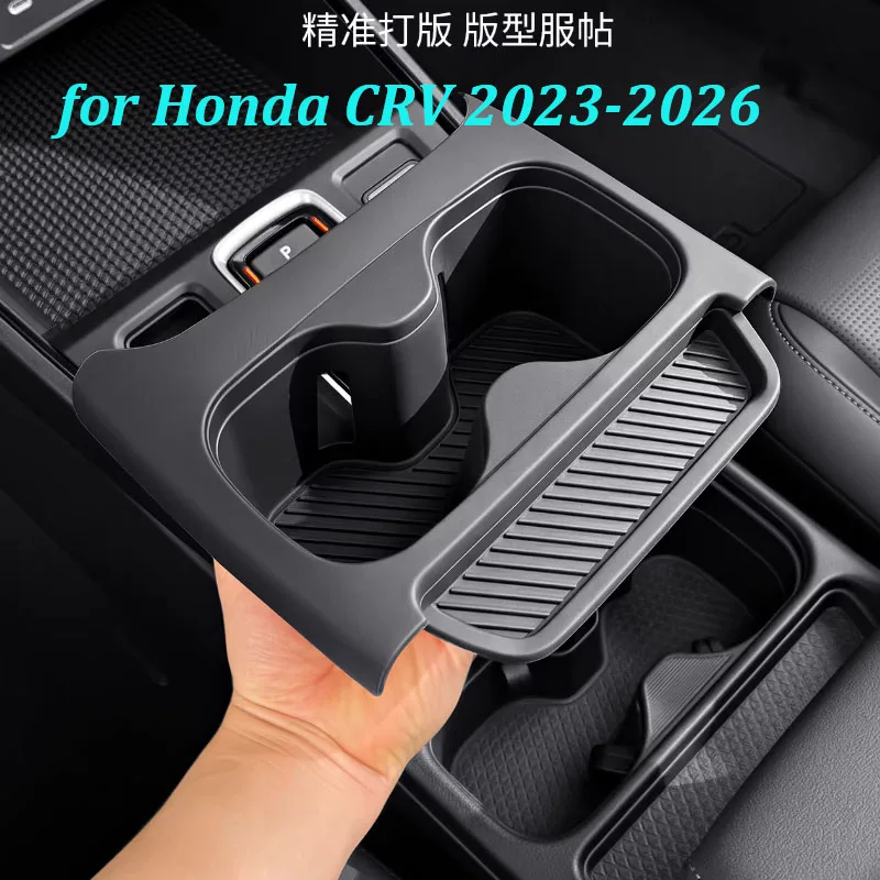 

Silicone Cup Holder Liner for Honda CRV 2023-2026 Center Console Waterproof Anti-Slip Protector Cover Interior Accessories