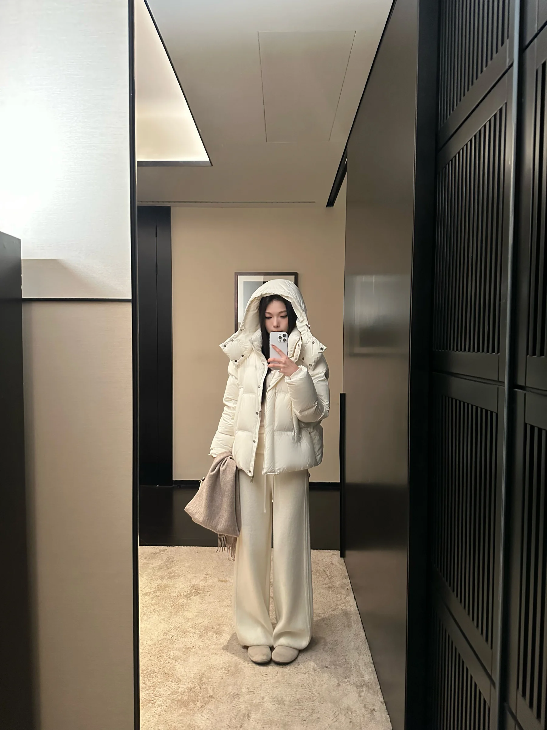 

Зимние теплые вязаные брюки 5werkwen из искусственного меха с боковыми 3D-вставками из искусственного бархата, утолщенные, повседневные, прямого кроя