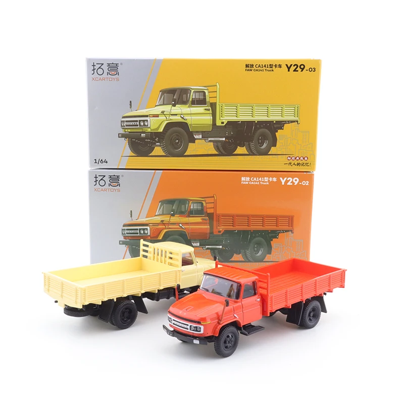 

XCARTOYS 1/64 Liberation CA141 Truck - Orange Metal Alloy Diecast Car Model Boys Toy Gift Christmas