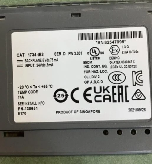 

Brand new 1734-IB8 1734 IB8 DC Sink Input Module Fast delivery