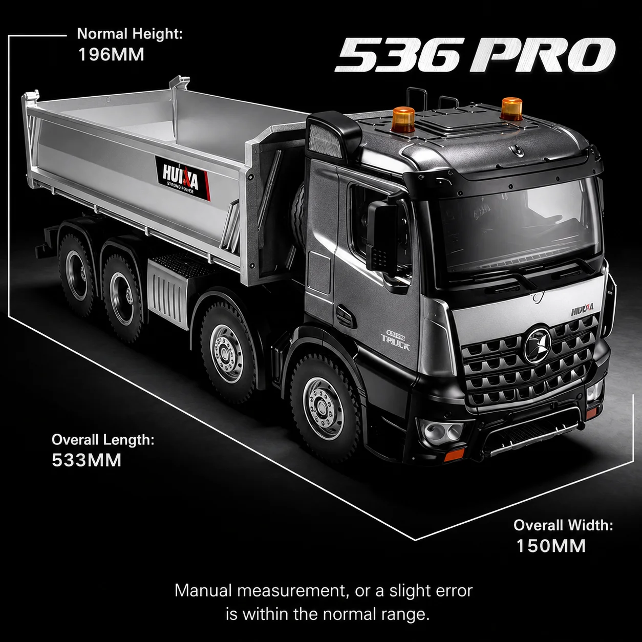 HUINA 536 PRO 1/14 스케일 RC 덤프트럭 - Dump Truck Toy 리뷰 및 가격