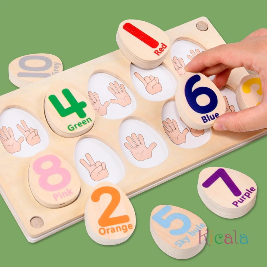 لوحة عد الرياضيات للأطفال أداة تعليمية منتسوري إضافة حسابية الطرح أرقام التعلم مطابقة لعبة التفاعل Parish