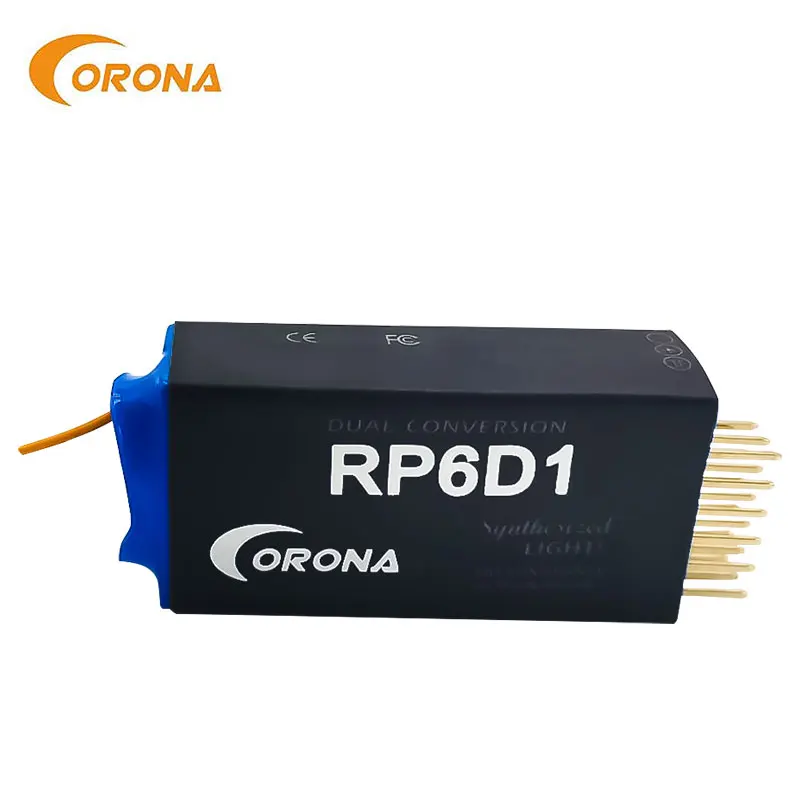 CORONA RP6D1 6CH 36Mhz /RP8D1 8ch 40Mhz Dual Conversion Synthesized Receiver for RC Control Flight Airplane Helicopter Car