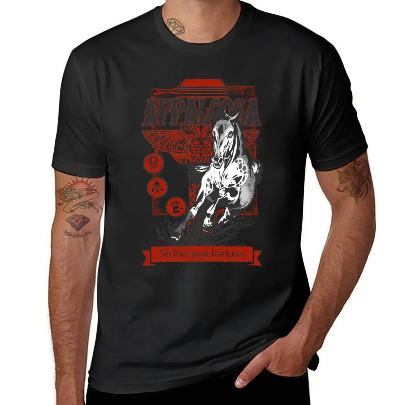 

Appaloosa T-Shirt funny gifts oversized oversized t shirt quick drying t shirt men 100℅ cotton