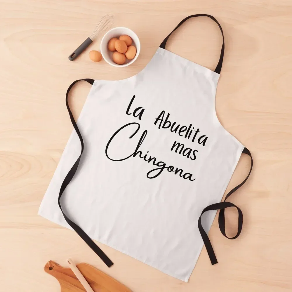 La Abuelita mas chingona shirt, Funny Spanish Grandma Shirt, Chingona Shirt, Latina Grandma, Spanish Apron