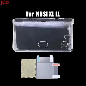 Cubierta de caja de piel de cristal transparente de plástico para Nintend DSL NDS Lite NDSL para DSI NDSI XL LL Consola con película protectora de pantalla 10 mejores ventas Famicom nes - №7