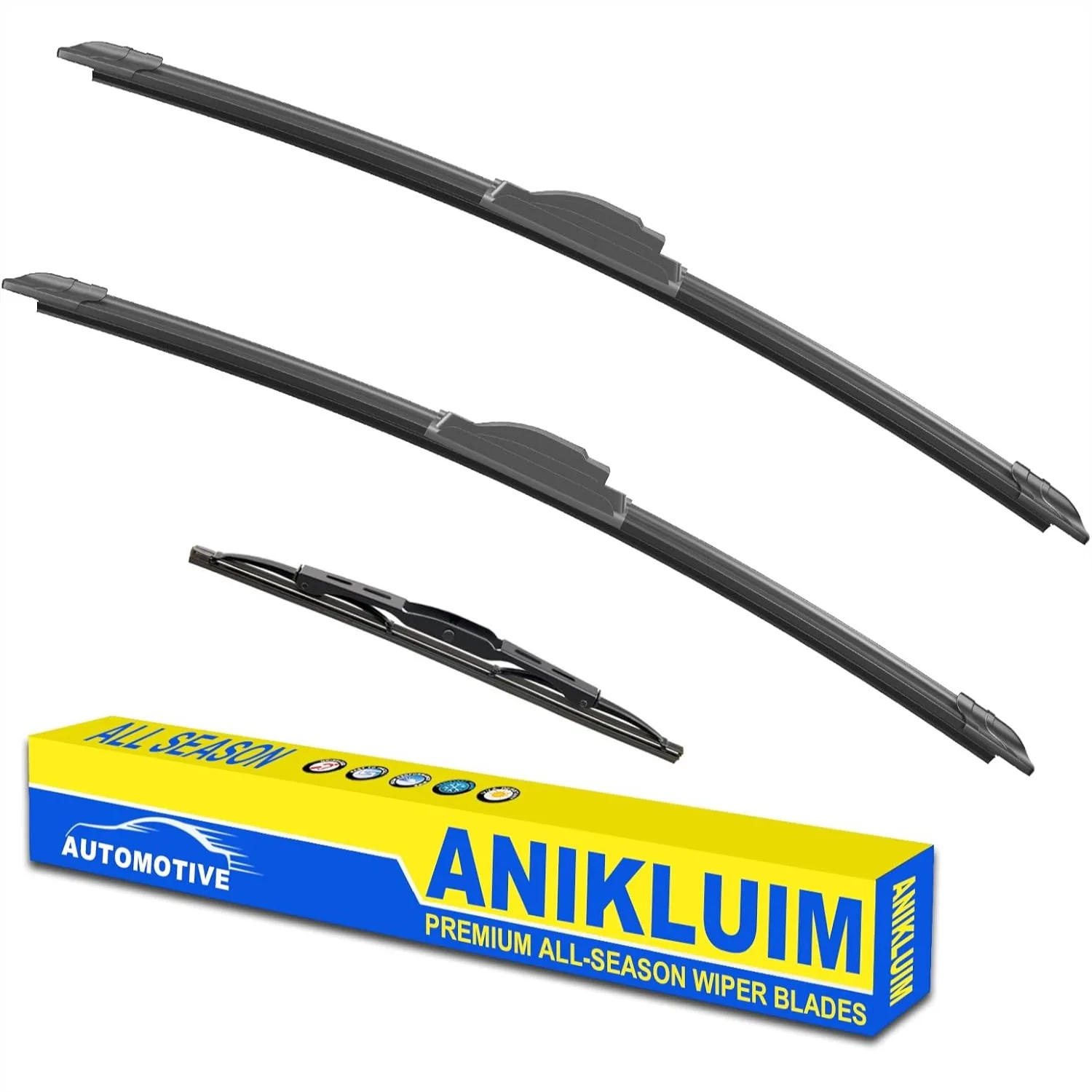 

22"+22"+16" Wiper Blades Set Replacement for 2000-2006 Suburban 1500/2500 Tahoe, Original Factory Quality, Pack of 3