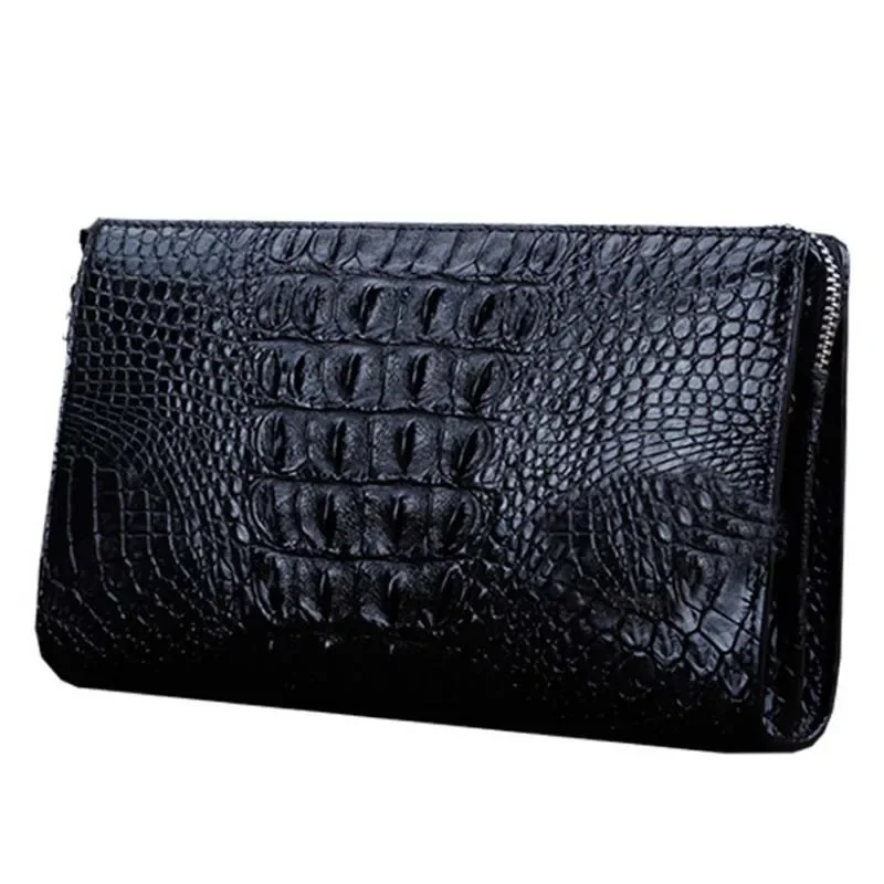 

ouruimale men clutch bag black business leisure men bag male large capacity men wallet