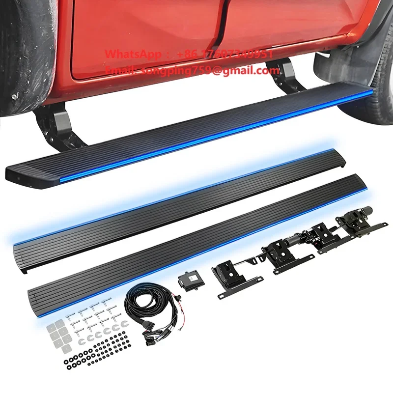 Automatic Electric Power Side Step Running Board LED Light for Dodge RAM 1500 2500 Crew Cab 2012-2018 2019+