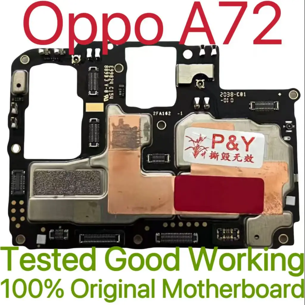 النسخة العالمية الأصلية غير مقفلة اللوحة الأم ل ممن لهم A72 العمل الجيد اختبارها بالكامل لوحة الدائرة الرئيسية المنطق مجلس ل ممن لهم A72 #1