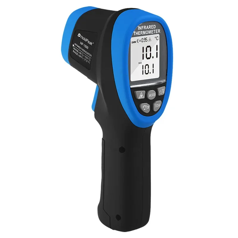 HP-1500 High Temperature Double Laser Thermometer Industrial Electronic Infrared Handheld Temperature Measurement Gun