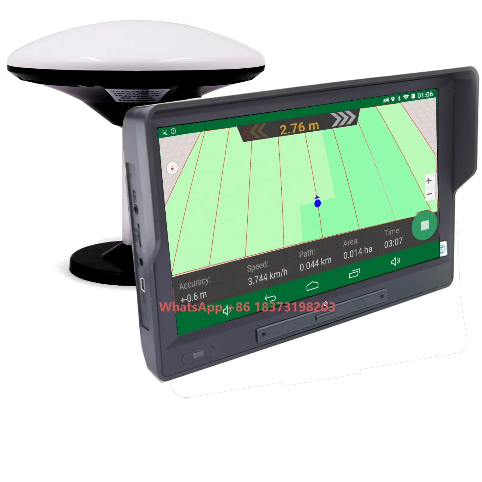 

RICOEL Cheap 9 Inch Android OS Agri Guidance System Equipment Best Farm Tractor GPS in Agriculture