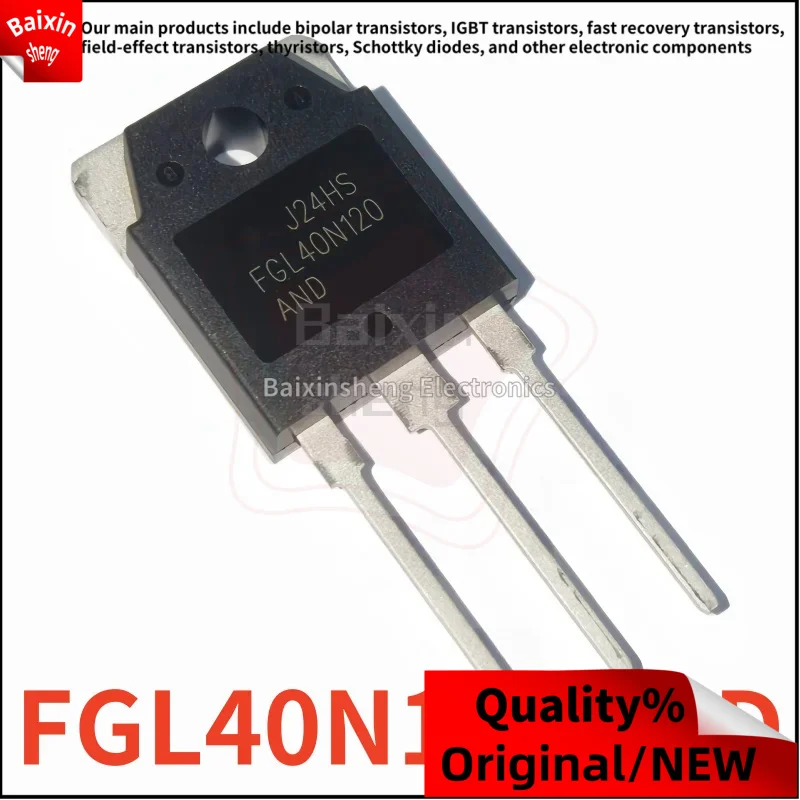 

10PCS NEW FGL40N120AND 40N120AND FGL40N120 40N120 TO-3P Inverter welding machine IGBT tube