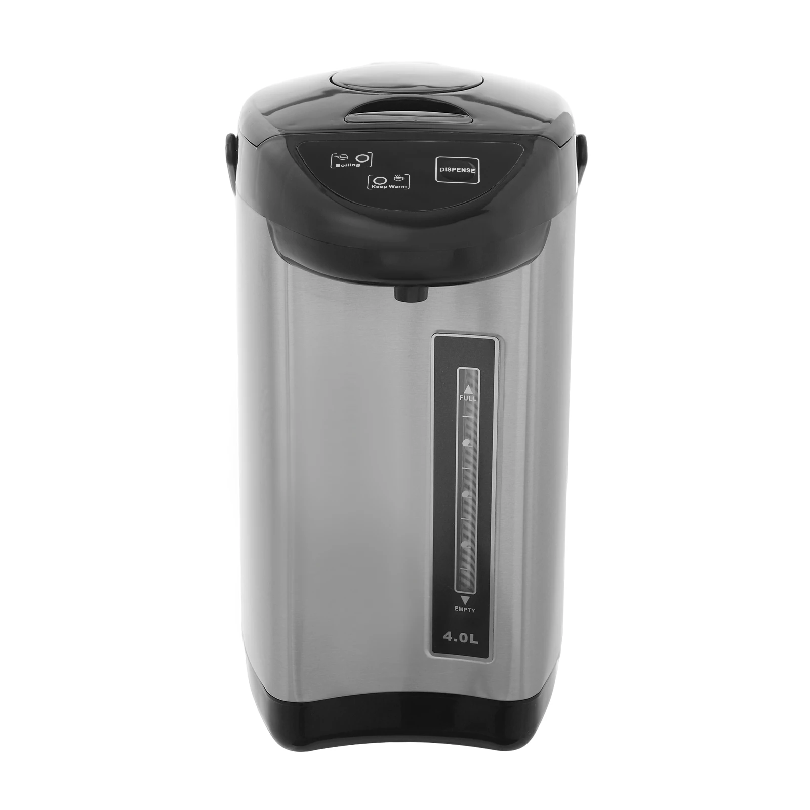 

4L 110V 304 Stainless Steel Electric Water Boiler 750W, 24Hour Auto Keep Warm, 20Min Rapid Boil, Tabletop for Home and Office