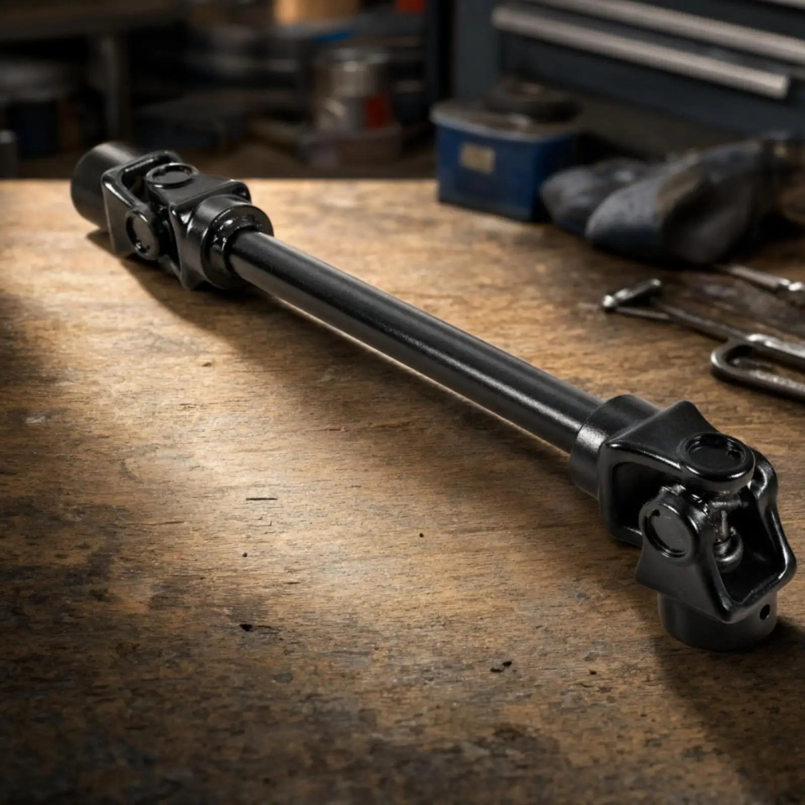 Tractor Driveshaft Steel Transmission Drive Shaft Replacement Part for Compact Utility Tractor AM37875 Compatible Model