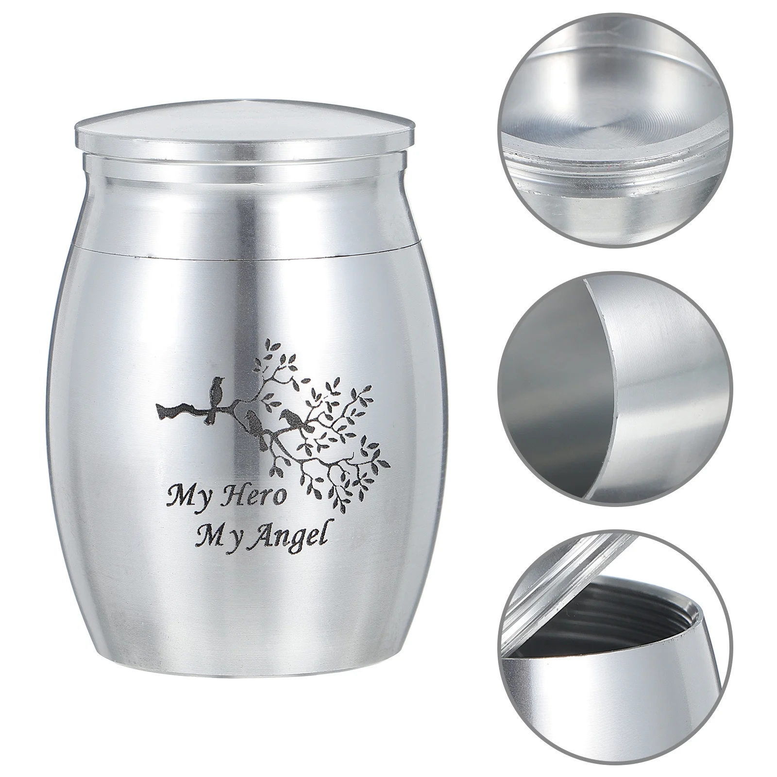 

Pet Cinerary Casket Waterproof Exquisite Ash Container Gracefully Shaped Anti-Rust Anti-Fading Durable Decorative Memorial Urn