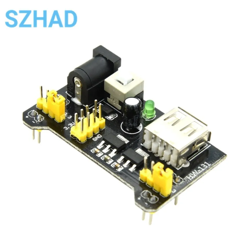 3.3V/5V MB102 Breadboard power module+MB-102 830 points Prototype Bread board for arduino kit +65 jumper wires wholesale