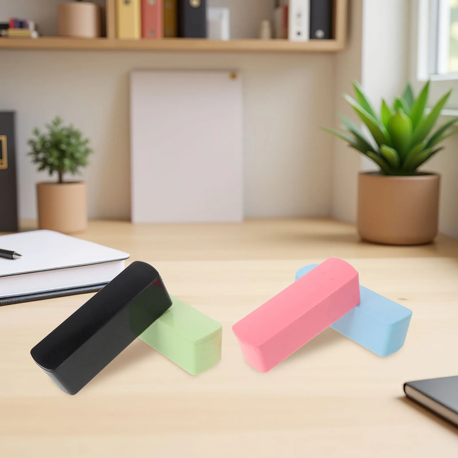 

4Pcs Wax Seal Stamp Storage Box Portable Organizer Silverware Tray for Desktop Stationery Storage and Small Items Plastic Boxes