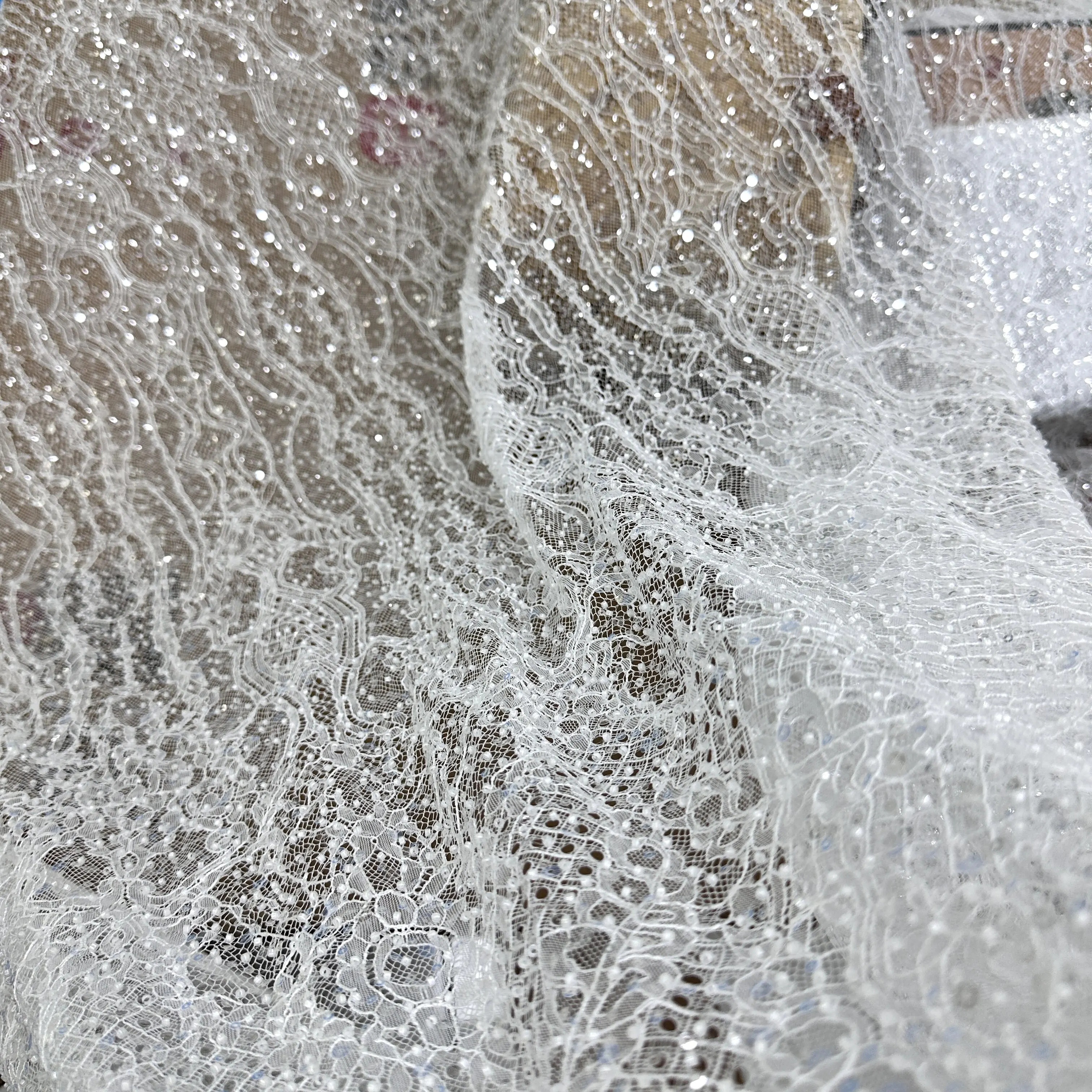 pizzo-chantilly-francese-bianco-sporco-con-ciglia-perline-e-paillettes-larghezza-145-m-lunghezza-3-m-materiale-scintillante-per-abiti-da-sposa-2026