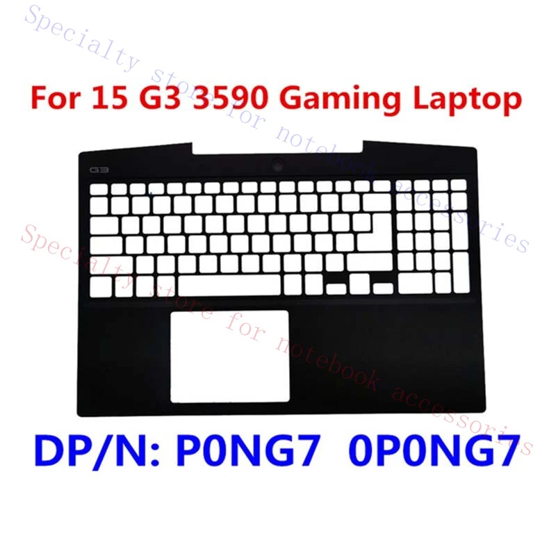 

R+ 1PC For Dell G Series G3 15 3590 Upper Case Palmrest Cover 0P0NG7 P0NG7