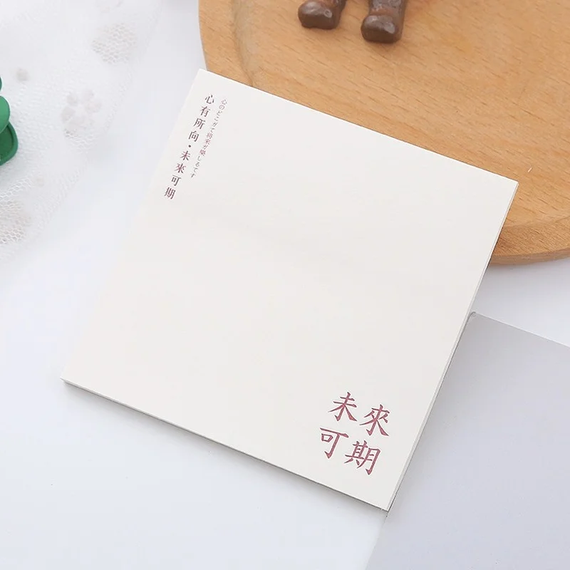 Bloc-Notes adhésif, bloc-Notes, papeterie de décoration de bureau