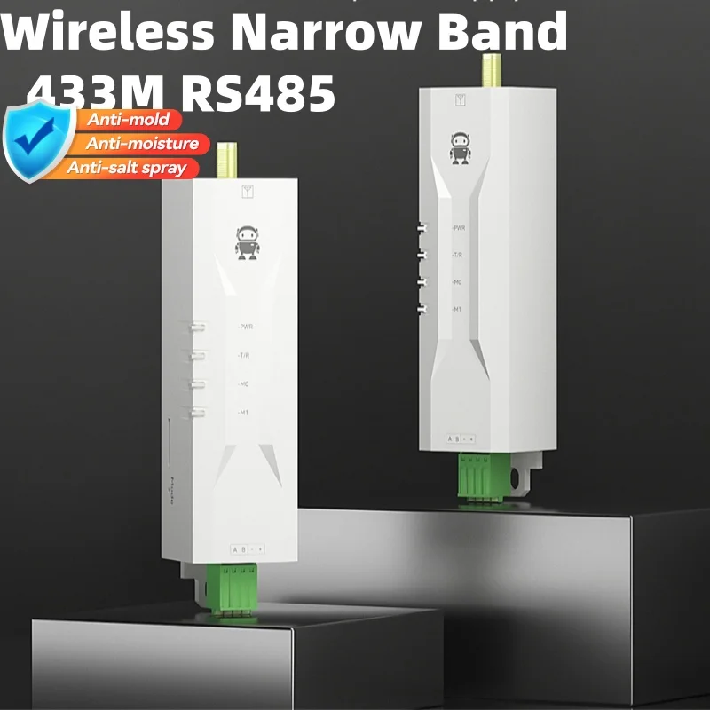 

433M 2.4G RS485 Modem High-speed Continuous Transmission Narrowband Automatic Frequency Hopping CDSENET EWD95M-N/C/H Modbus