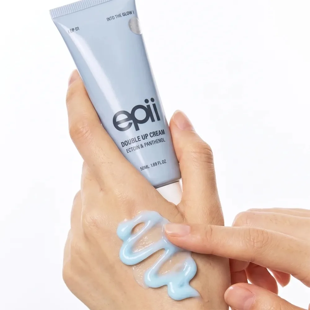 Epii Double Up Cream 50ml Deeply Moisturizing & Soothing Hydrating Nourishing Cream For Calming Skin Daily Korean Skin Care