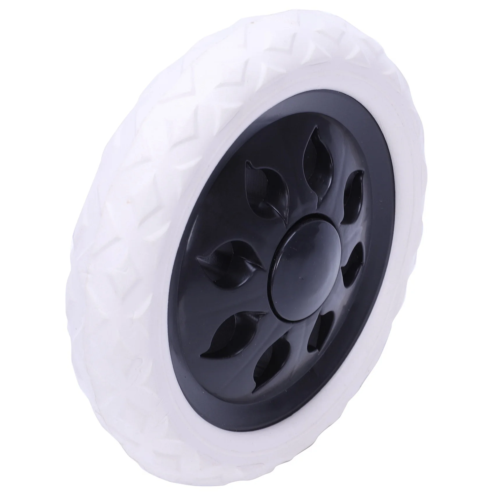 

A37Q-4 шт. Тележка с дизайном Hot Wheel для багажа Travelers Cartwheels 15,8 х 3,4 см - черный и белый