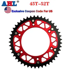 Motorcycle 45T - 52T Rear Sprocket For HONDA CRF450R CR500R XR400R XR250R XR650R CREF450X CRE250R CRE125R CRE F 250 R CRE450R