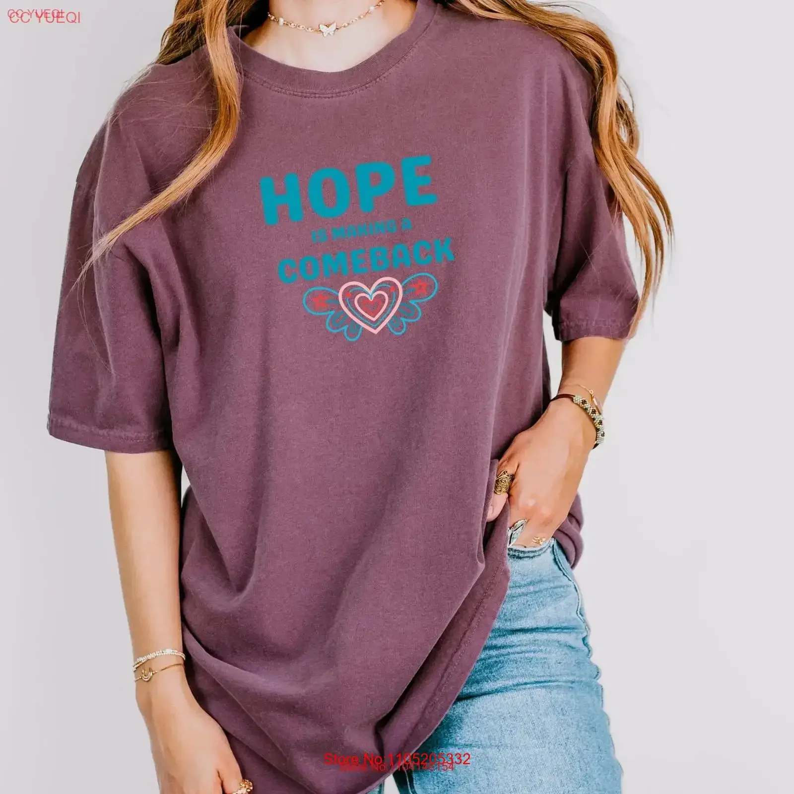 

Футболка Hope is Making a Comeback, окрашенная в винтажном стиле, слегка повседневная мужская футболка, мягкая, унисекс, стильная, с графикой, растянутая