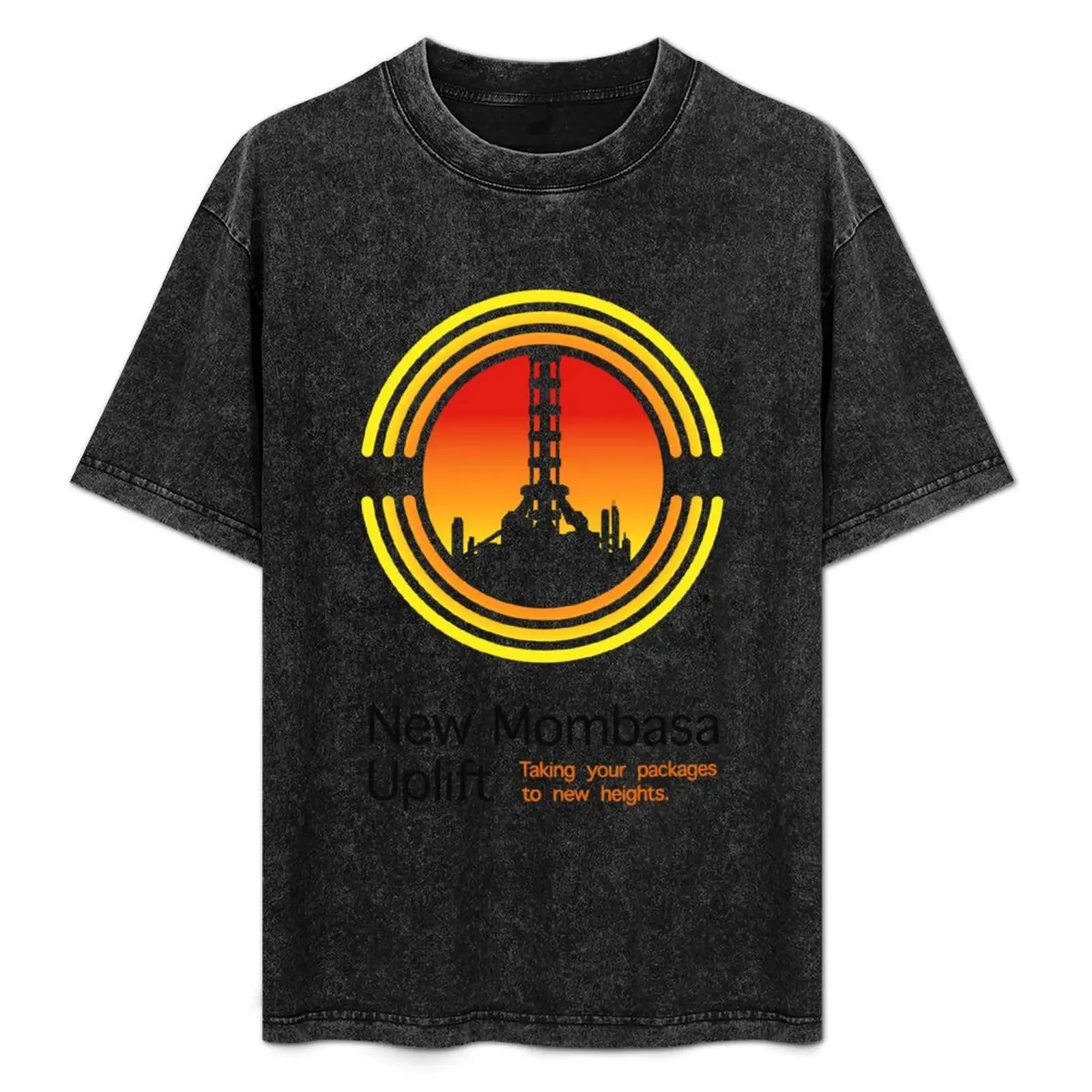 

New Mombasa Uplift - Light T-Shirt heavyweights custom t shirt anime figures oversized t shirt men clothing