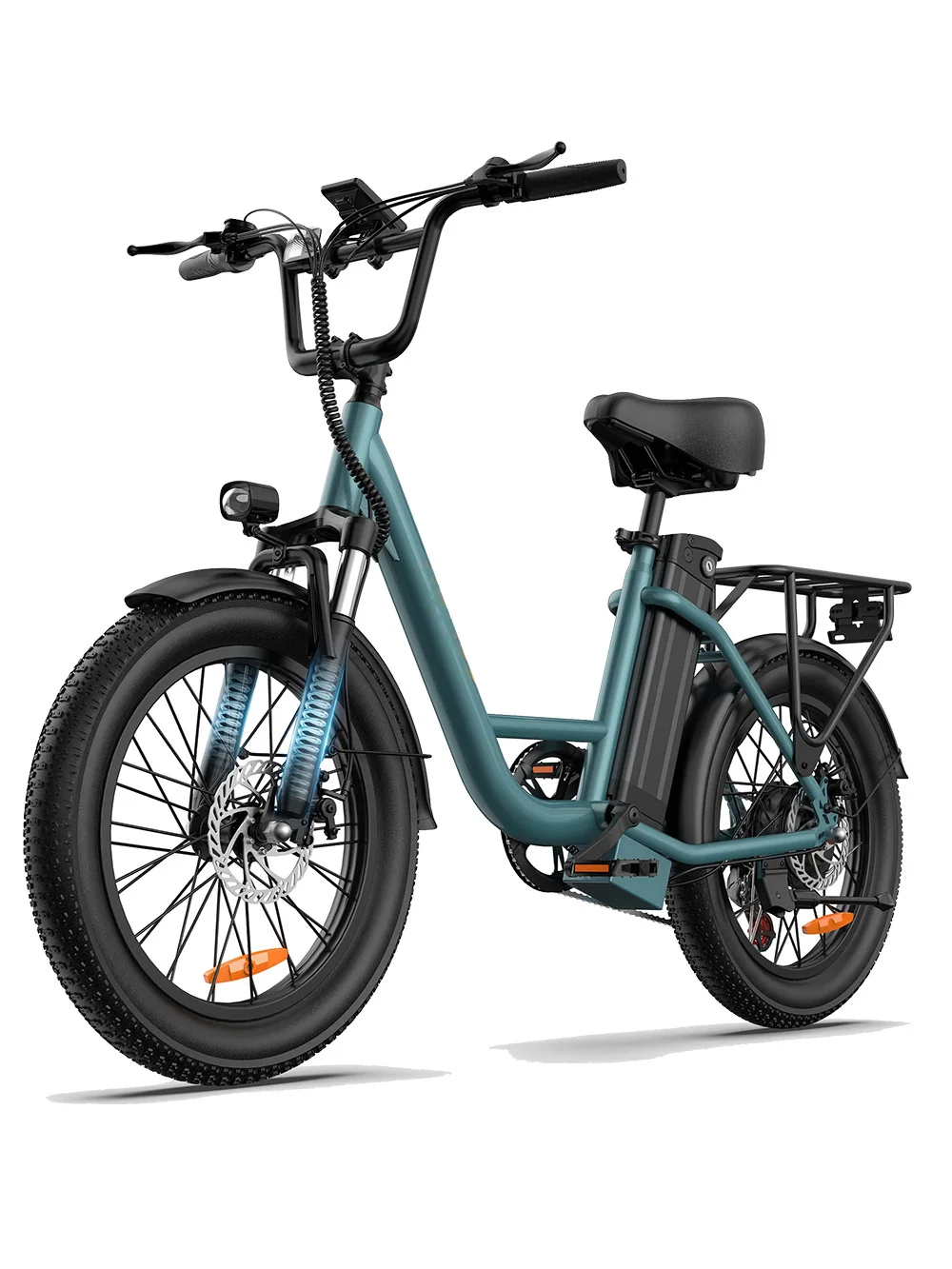 AliExpress 250W Motor Commute Electric Bicycle URLIFE E20 48V 13Ah Battery Adult E-Bike 20-inch Fat Tire City Bike