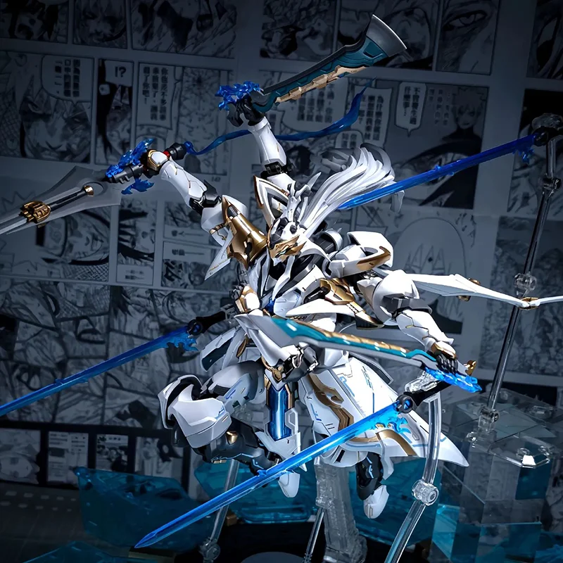 【NA STANIE】SUNDAY HOBBY X MJZ XIAOYAOZI Mechaniczny Model Dyni z Platformą Lotosu, Ekskluzywny bonusowy model do samodzielnego montażu z kolekcjonerskim robotem