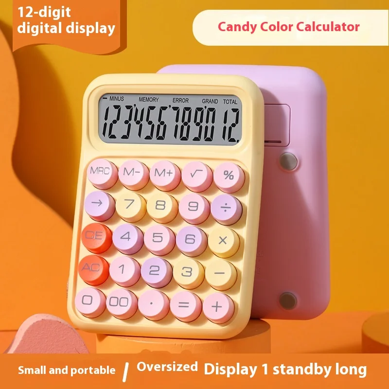 YOAINGO Calculator Mechanical Keyboard Desktop Calculator High Ae sthetic OfficeScientific Calculation Calculator Halloween Gift