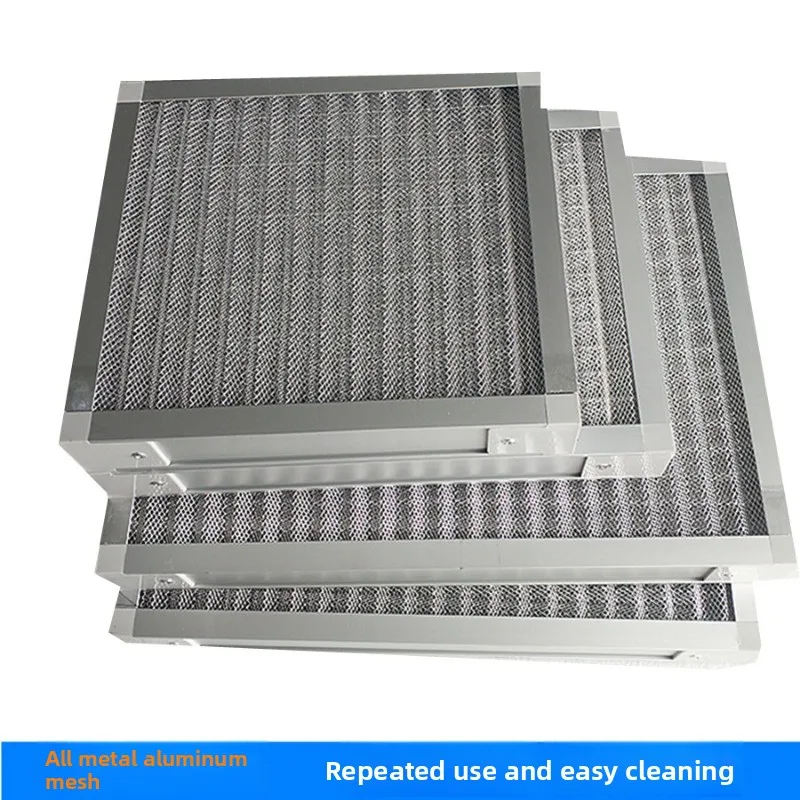

Full Metal Aluminum Mesh 590x590x21 Corrugated Foldable Washable Air Filter G2 G3 G4 Custom