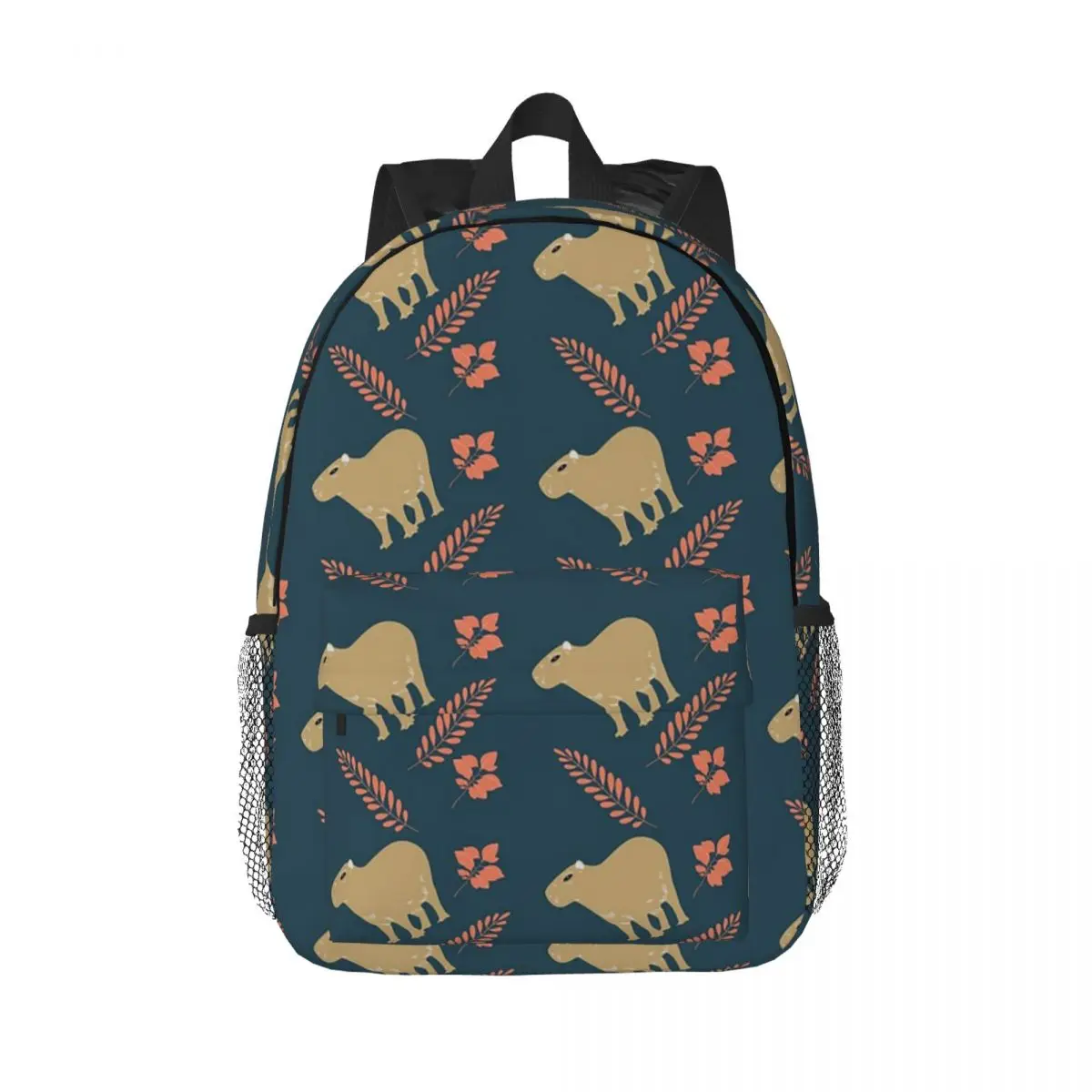 

Capybara Animal Pattern Backpacks Teenager Bookbag Casual Children School Bags Travel Rucksack Shoulder Bag Large Capacity