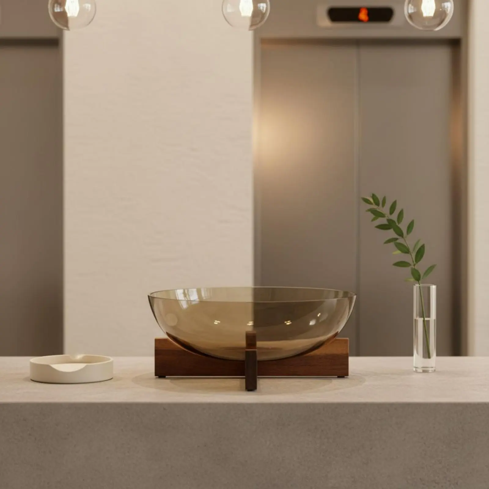 bol-a-fruits-en-verre-avec-support-en-bois-design-elegant-bol-en-verre-ton-miel-sur-base-en-bois-centre-de-table-decoratif-presentoir-polyvalent