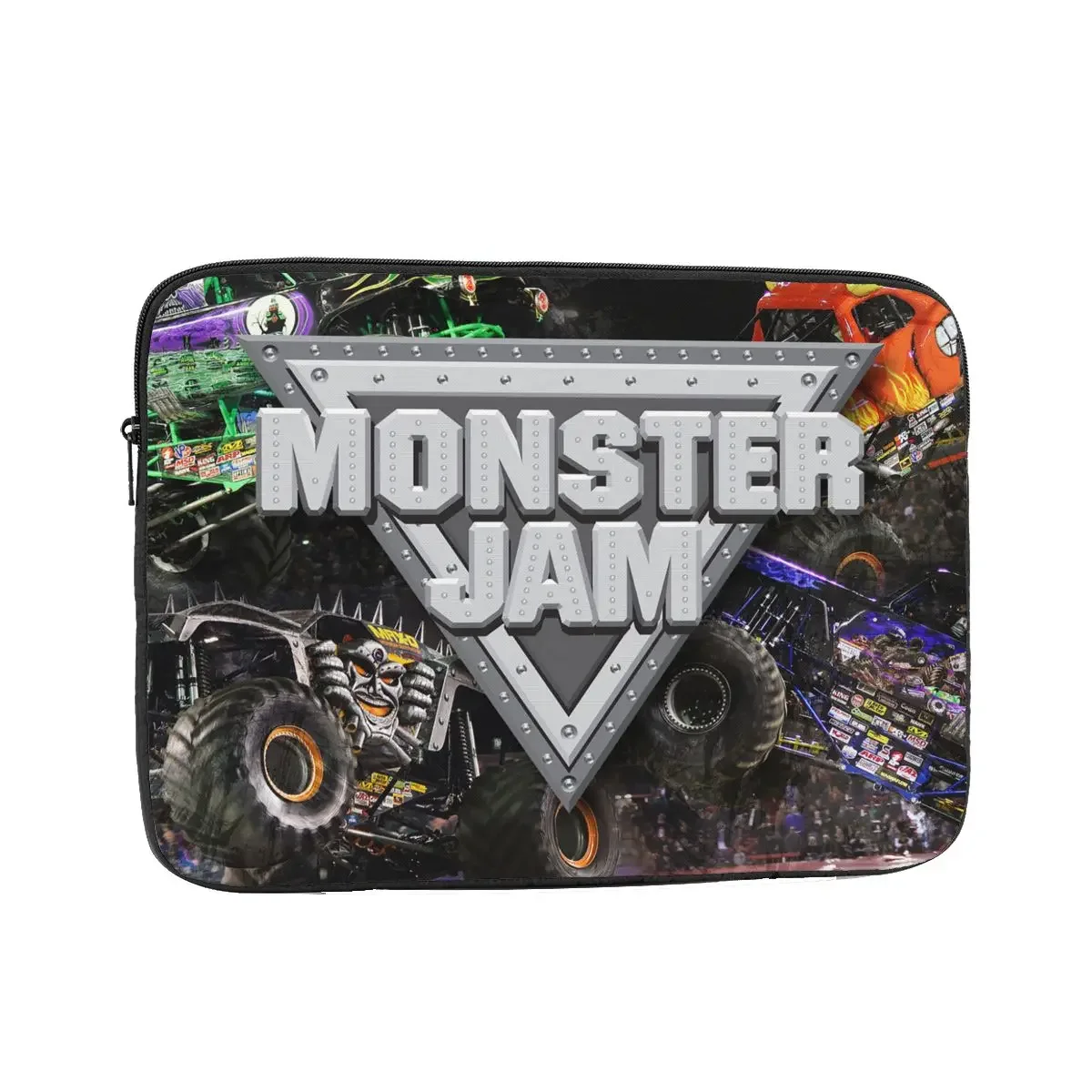 Classic Monster Jam Pattern Notebook Laptop Bag Case Pouch 10 12 13 15 17 Inch For Macbook Air Pro Tablet Shockproof Case Bag