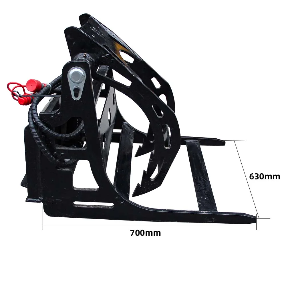 200 libbre di attacco per imbottiture in metallo per mini pale compatte