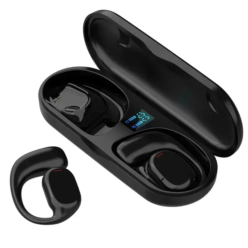 Écouteurs sans fil Bluetooth TWS, mini casque avec étui de chargement, écouteurs étanches, oreillettes oco