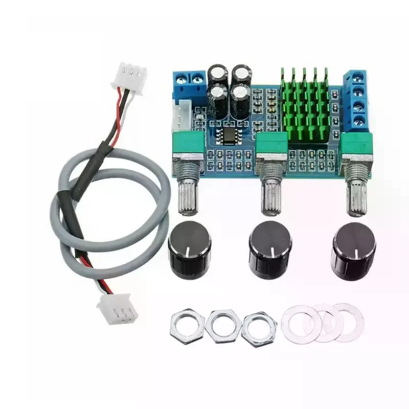 NEW SALE XH-M567 TPA3116D2 Dual Channel Digital Amplifier Board High Low Adjust
