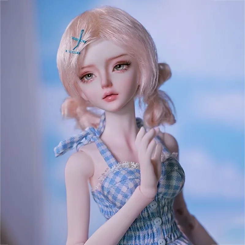 

BJD Dolls Solid Body White Skin Girls Doll/TPE Metal frame has movable limbs/DIY Doll model fanlu Garage kit