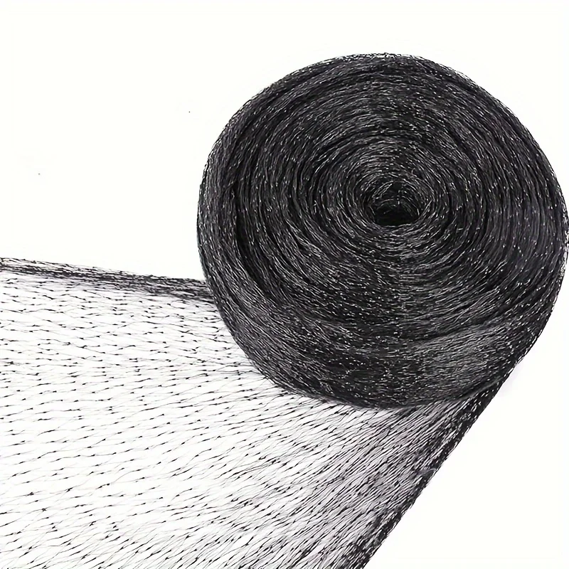Heavy Duty Black Bird Proof Net - Reusable, Suitable for Vegetables, Fruit Trees, and Plants - Durable Animal and Insect Barrier