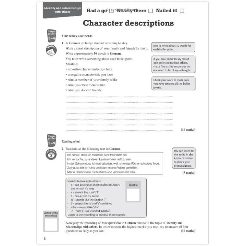 بيرسون ريفيز AQA GCSE مصنف المراجعة الألمانية لامتحانات 2026 و2027 مواصفات جديدة هاري سميث 9781292471754 #4
