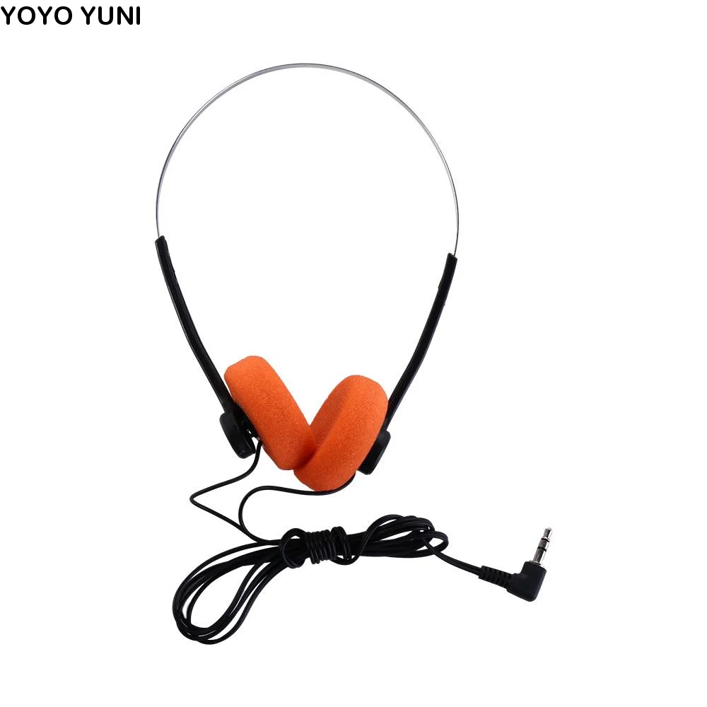 Personality Over Ear Underwire Headphone Vintage 3.5mm Retro Feelings Headphone 80s 90s Wired Music Mp3