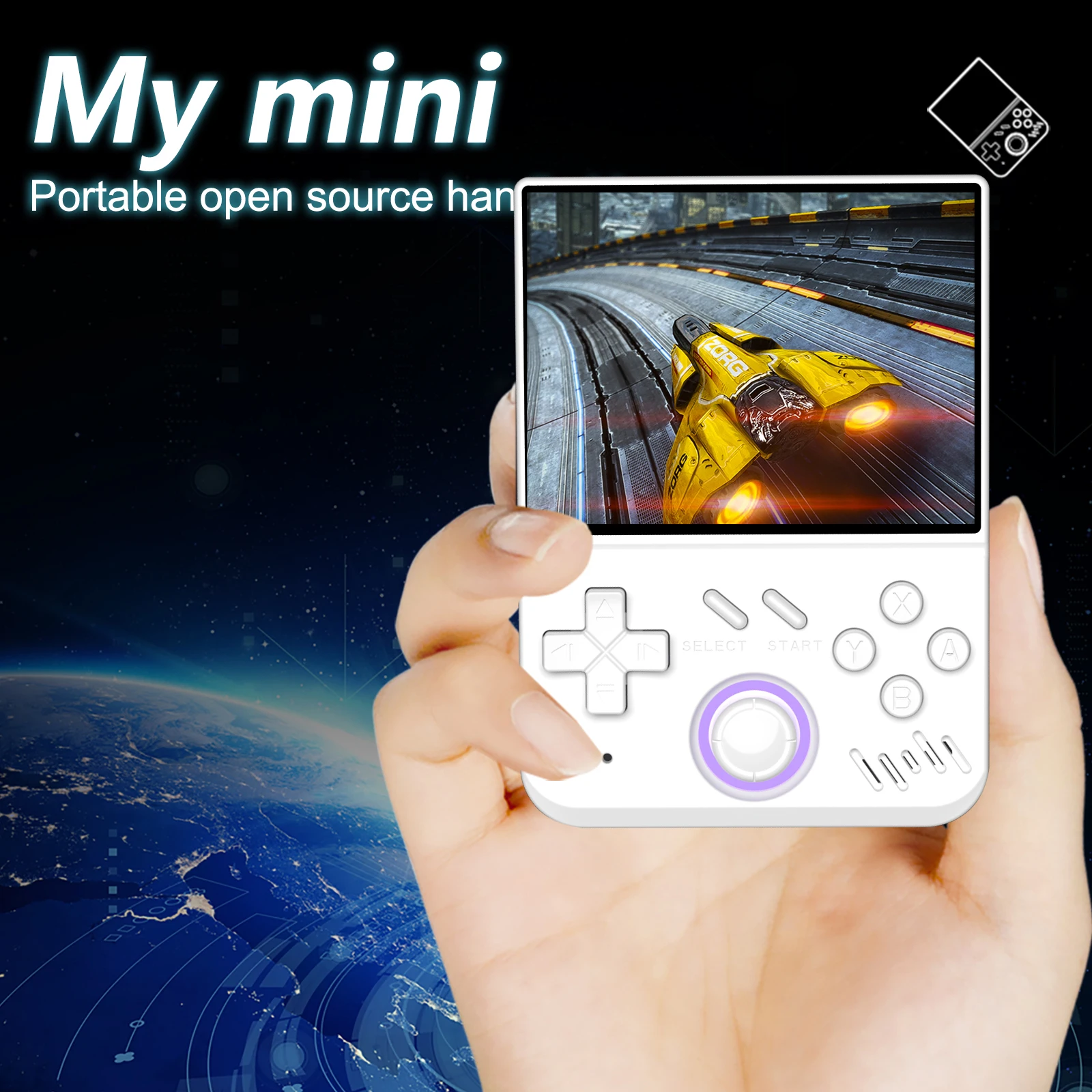 

MY MINI Retro Handheld Video Game Console Linux System 3.5-inch Mini Portable Gaming Video Player Devices 15000 Games